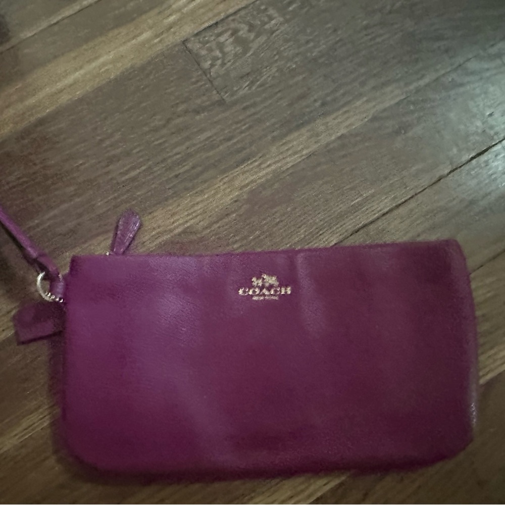 Coach wristlet